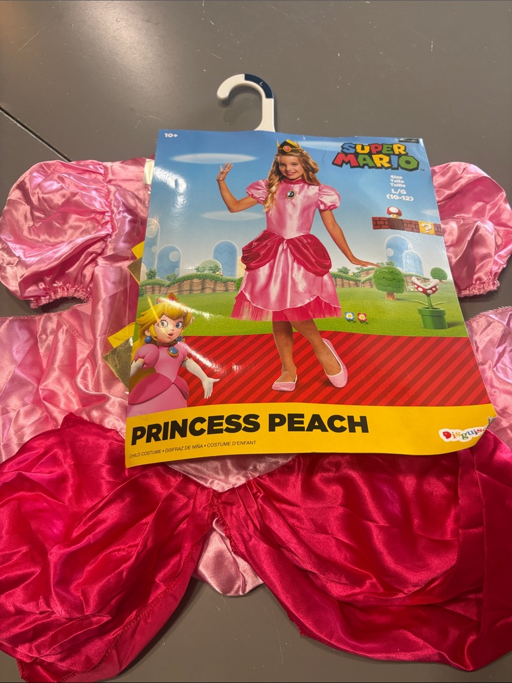Nintendo Princess Peach Costume - Light Pink & Hot Pink